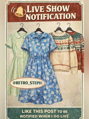 LIKE TO BE NOTIFIED WHEN I’M LIVE